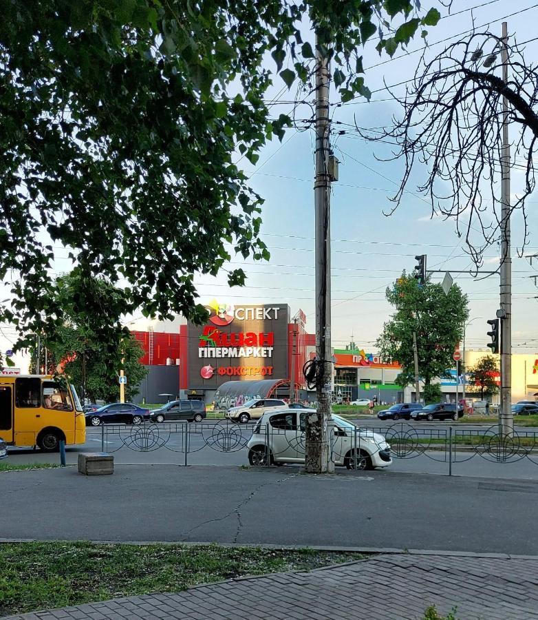Просторі Апартаменти Kijev Kültér fotó